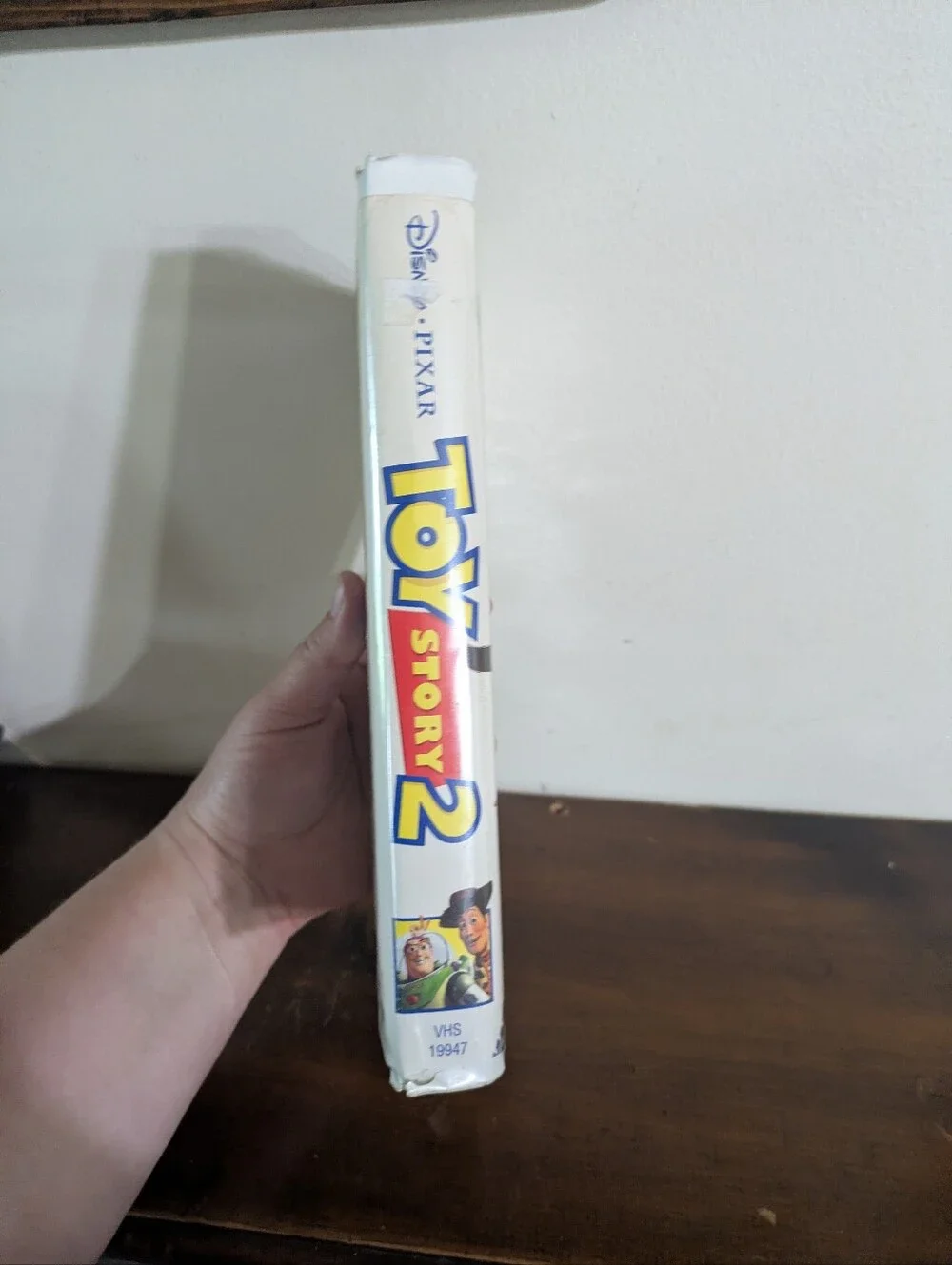 Disney Pixar Toy Story 2 VHS (2000) Original White Clamshell Case Vintage Movie